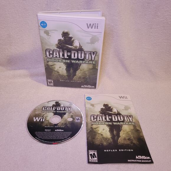 Call of Duty: Modern Warfare Reflex Edition Wii Video Game (Nintendo Wii, 2009) - Picture 1 of 4